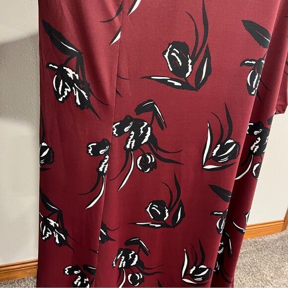 Ellos Long sleeve floral plus size stretchy dress size 2XL - Picture 4 of 14